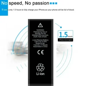 Battery for Iphone 7 8 6S 6 plus X XR 11 11Pro Xs Max High Capacity - Image 2