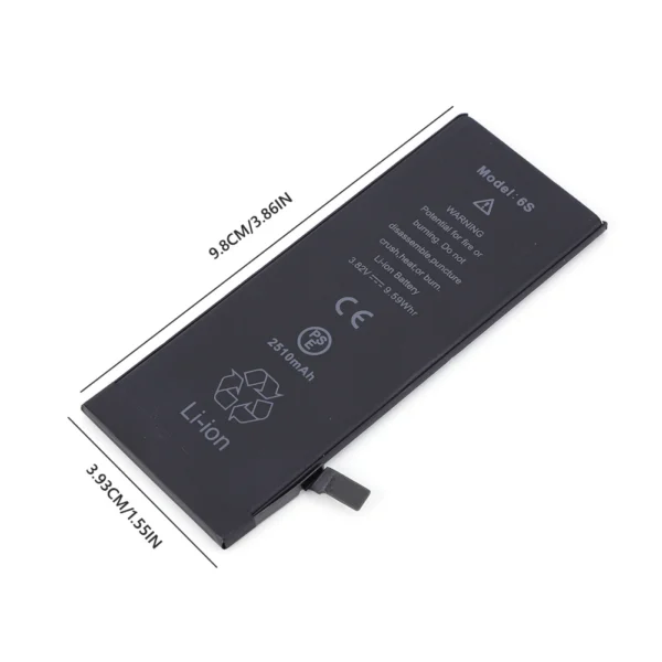 Iphone 6S 2510Mah Li-Ion Polymer Replacement Battery Model A1633 A1688 A1700