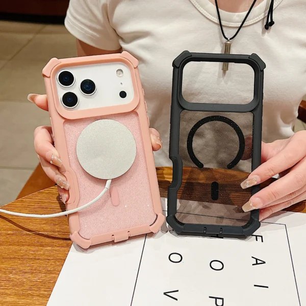 Magnetic Case for Iphone 17 Air 16 15 14 plus 13 12 Pro Max