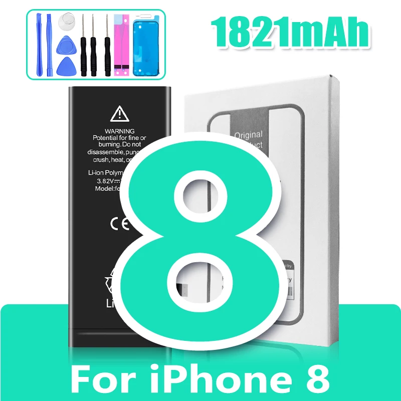 Battery for Iphone 7 8 6S 6 plus X XR 11 11Pro Xs Max High Capacity - Image 40