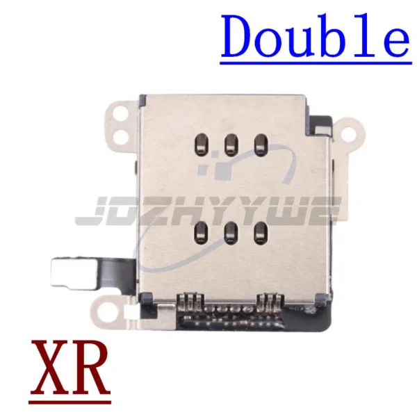 Iphone X XS MAX XR 6 6S 7 8 plus Single Double Slot Sim Card Tray