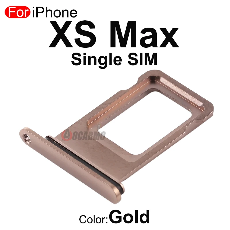 Iphone X XS Max SIM Card Tray Stainless Steel Drawer Holder - Image 25