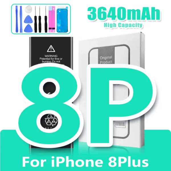 Battery for Iphone 7 8 6S 6 plus X XR 11 11Pro Xs Max High Capacity