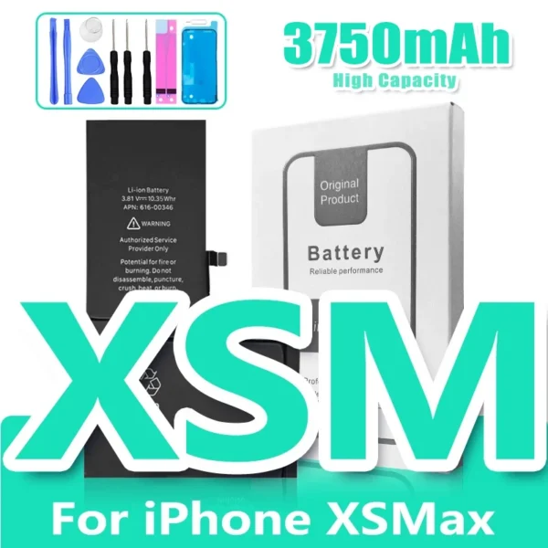 Battery for Iphone 7 8 6S 6 plus X XR 11 11Pro Xs Max High Capacity