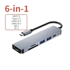 USB C Hub to 4K Hdmi-Compatible USB Charging Dock for Macbook Ipad Samsung - Image 8