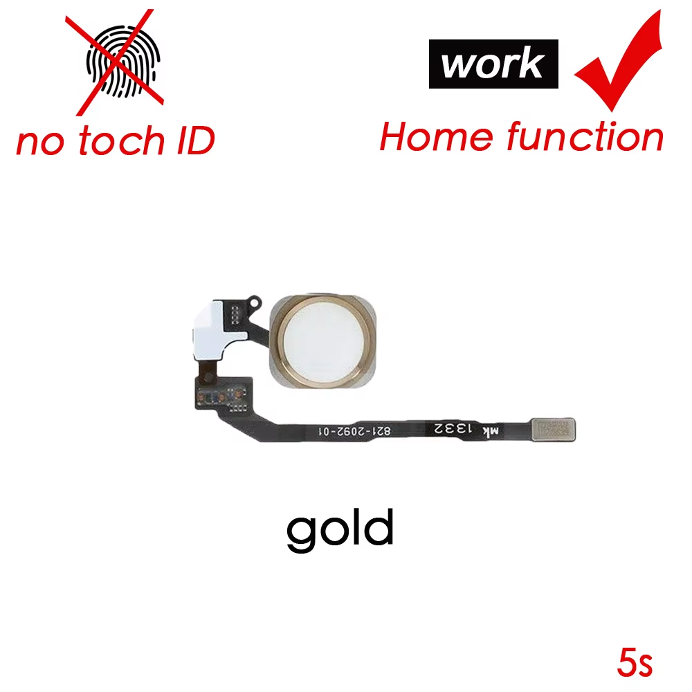 Home Button Flex Replacement for Iphone 5S 6 6S 6Splus 7 8 plus Menu Main Key Flex Cable NO Fingerprint - Image 24