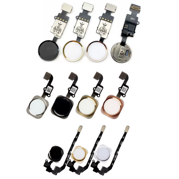 Home Button Flex Replacement for Iphone 5S 6 6S 6Splus 7 8 plus Menu Main Key Flex Cable NO Fingerprint