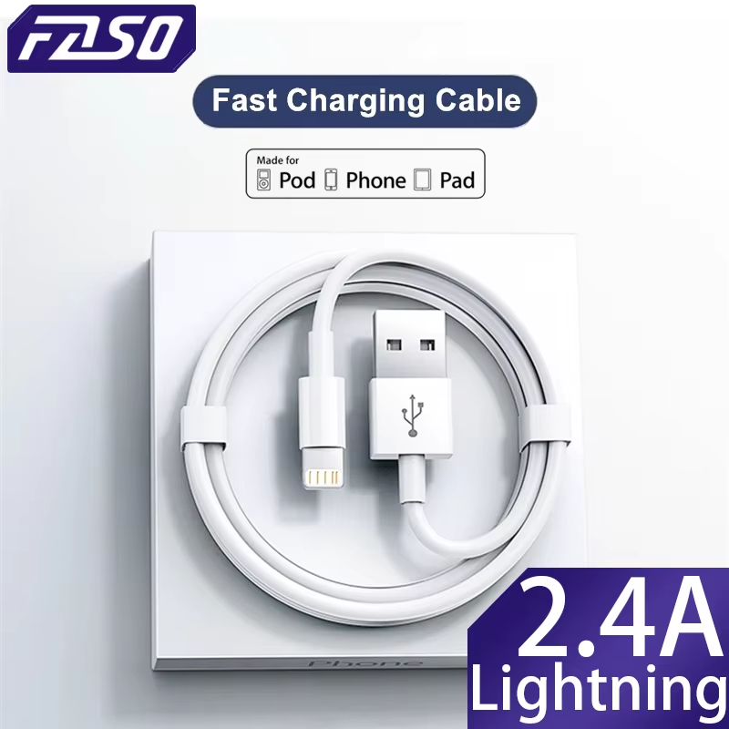 USB Charger Cable for Iphone 14 8 7 6S plus 13 12 Pro XS Max XR SE Fast Charging - Image 2