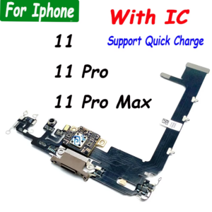 Iphone 11 Pro Max 11Pro Charging Dock Port Board with Mic Microphone - Image 2