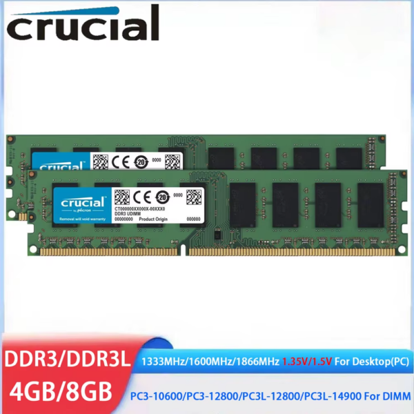 Desktop RAM DDR3 DDR3L 4GB 8GB 16GB 1333 Desktop Memory PC Rams