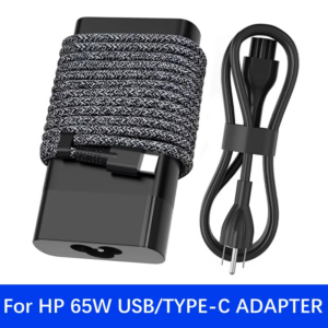 Slim HP 65W USB C Charger，For HP Elitebook Chromebook Spectre Probook Envy - Image 2