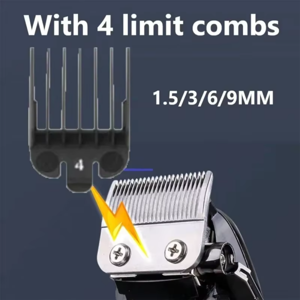 Rechargeable Hair Trimmer Professional Cordless Men Hair Trimmer