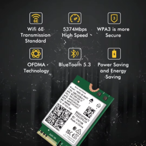 Tri Band Wifi6E AX210 Wireless 2.4Gbps Bluetooth 5.3 Wireless Wlan Wifi Card - Image 3