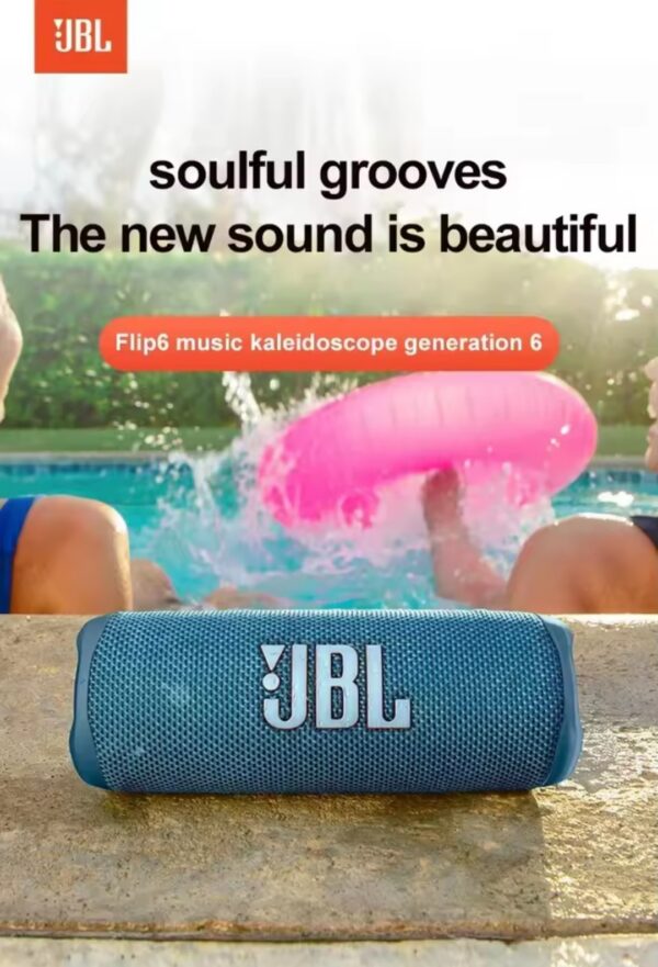 JBL Flip 6 Bluetooth Speaker - Powerful, Waterproof & Portable