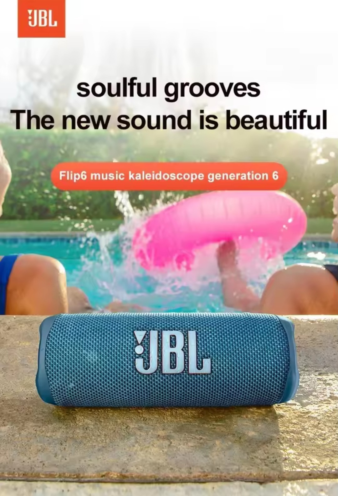 JBL Flip 6 Bluetooth Speaker - Powerful, Waterproof & Portable - Image 3