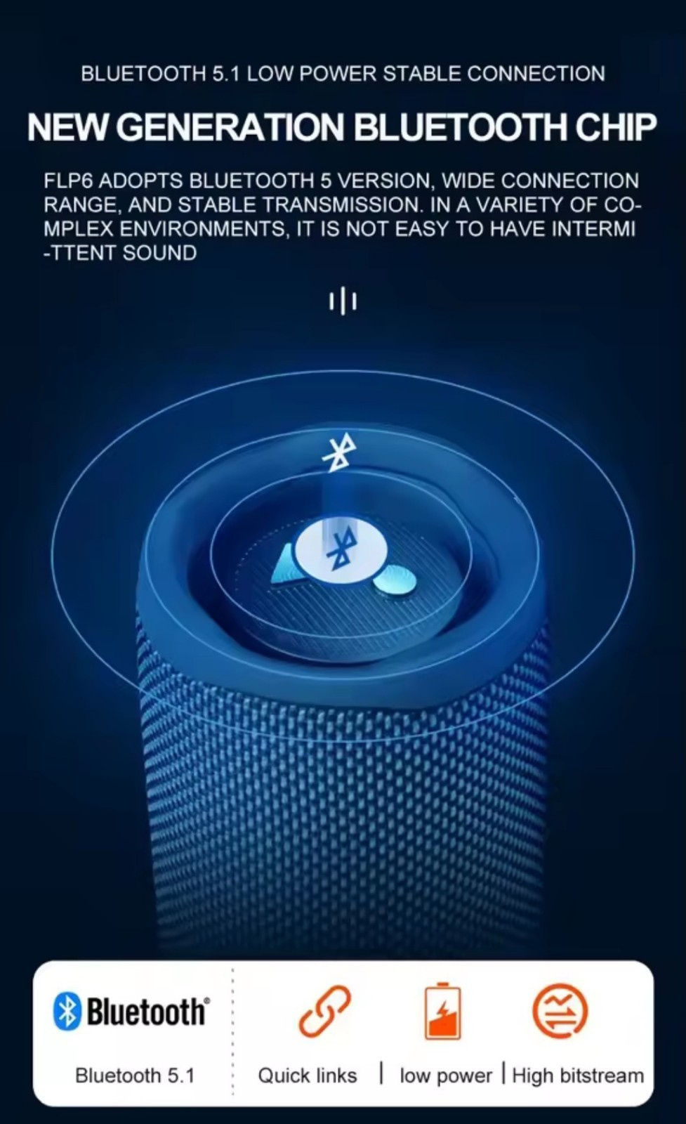 JBL Flip 6 Bluetooth Speaker - Powerful, Waterproof & Portable - Image 6