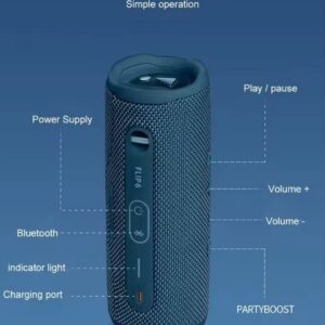 JBL Flip 6 Bluetooth Speaker - Powerful, Waterproof & Portable - Image 7