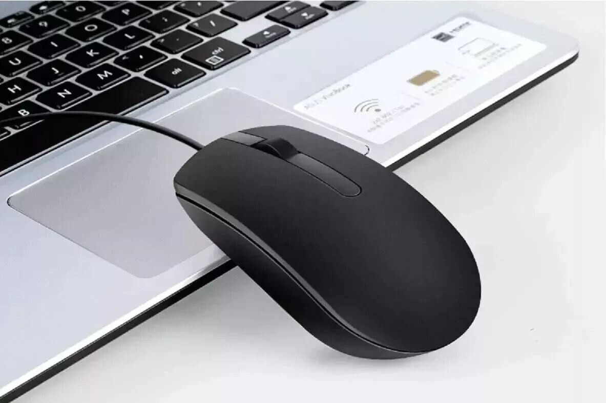 DELL MOUSE MS116 USB WIRED-BLACK-SC - Image 6