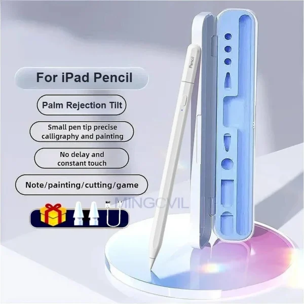 Ipad Pencil M4 Stylus Pen for Air 6 M2 Pro M3 Ipad Pro 11 12.9 13 7/8/9/10/11